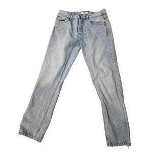 Fsbn Jeans Mens‎ 32x32 Blue Light Wash Regular Fit Tapered Denim 5 Pocket Pants